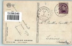 Bonne Annee - Serie Nr. 65 - Verlag A. Noyer Sager, Xavier 1921 Gebrauchsspuren