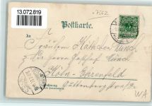 W7562 Gernsbach Gruss aus - sign C. Munch - Verlag Elchlepp - Elchlepp Lithographie / Künstlerkarte