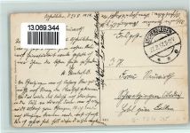 06449 O4320 Aschersleben , Sachs-Anh 1917 - Markt, Litfaßsäule, Brunnen, AK