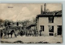 85220 Apremont - Soldaten Zerstörte Häuser