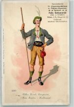Felix Stefanowsky Zigarettenhülsen AK Zigarette 1900