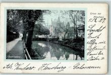 24937 W2390 Flensburg 1907 - Staats-Bahnhof