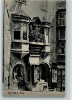 6060 Hall in Tirol 1915 - Glasermeister, Postkartenständer
