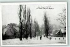 Kowno Kaunas - Am Haupteingang zum Peter-Berg Winter