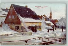 01773 O8242 Altenberg , Erzgeb 1911 Gebrauchsspuren Winter