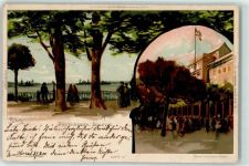 W2300 Düsternbrook bellevue Biese, K. 1900 Lithographie