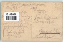 Siedlce 1915 - Bahnhof Eisenbahn