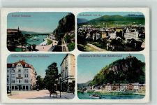 Decin Tetschen-Bodenbach - Schk Dampfer Schäferwand Cafe Hötzendorf Stadtplatz Weiher