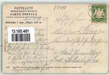 87480 W8961 Weitnau 1908 Gebrauchsspuren