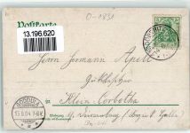 14727 O1831 Döberitz 1904 Lithographie Kaserne Wache Feld-Altar Kanonen