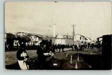 Skopje Uskub Privatfoto AK Turm Uniform
