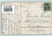 Neujahr AK Geldschein auf AK 1912 Prägedruck