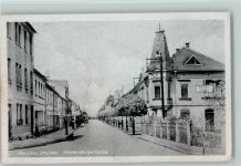 04685 O7246 Nerchau 1944 Gebrauchsspuren Hindenburgstraße AK