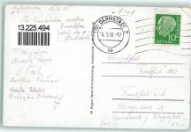 64331 W6108 Gräfenhausen , Hess Gebrauchsspuren Ohly-Stift Wirtschaft Metzgerei zum Ochsen