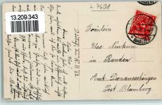 77770 W7601 Durbach 1922 - Hauptstraße AK