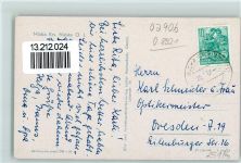 02906 O8921 Mücka 1961 - Gasthof und Fleischerei Klank, gute Erhaltung AK