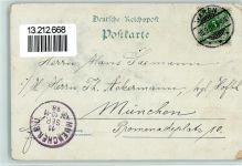 17192 O2060 Waren Gebrauchsspuren Gruss aus - Litho, AK