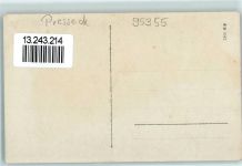 95355 W8678 Presseck - Ort handschriftlich