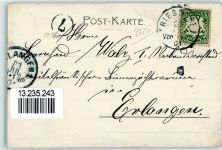 W8825 Weidenbach , Mittelfr Zeidlerverein AK Biene 1901 Lithographie