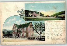 31737 W3262 Steinbergen , Wesergeb 1908 - Berghotel Bahnpoststempel Rinteln-Steinbergen