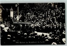 51545 W5220 Waldbröl 1913 - BEsuch des Kaisers