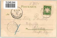 82234 W8031 Weßling , Oberbay Künstlerkarte Teich Enten Kirche