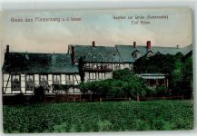 37699 W3476 Fürstenberg , Weser - Gasthaus Zur Linde Carl Böker