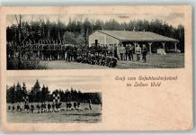 98544 O6060 Zella-Mehlis - Gefechtsschießstand Kantine Soldaten Ort handschriftlich