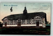 55286 W6501 Wörrstadt 1911 - Turnhalle Fachwerkgebäude