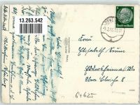 64625 W6140 Schönberg , Bensheim - Mütterheim der NSV Schönberg a.d. Bergstraße WK II Fahne