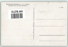 77746 W7601 Schutterwald - Kriegerdenkmal Bahnhof Gasthaus