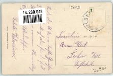 96106 W8603 Ebern - Gasthaus Grüner Baum mit Marktplatz Oldtimer