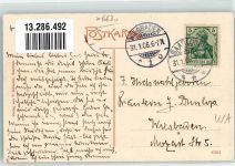 66740 W6630 Saarlouis 1906 - Deutsche Straße