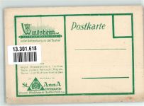 W8532 Bad Windsheim Natursole Tafelwasser St. Anna Heilquelle Getränk alkoholfrei Gebrauchsspuren
