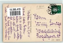 08412 O9620 Werdau , Sachs - Städt. Krankenhaus
