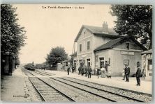 77320 La Ferte-Gaucher - La Gare Bahnhof Eisenbahn