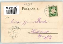 82347 W8139 Bernried , Starnberger See 1901 Lithographie Kirche