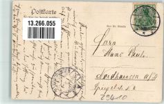 29410 O3560 Salzwedel , Hansestadt 1906 - Großer Stegel Villen
