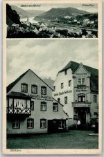 01829 O8306 Wehlen Stadt - Hotel Stadt Wehlen Blick ins Elbetal