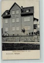 98599 O6083 Brotterode - Pension Bes. August Malsch AK Gute Erhaltung