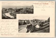 82284 W8082 Grafrath , Amper 1901 Foto AK Adelskorrespondenz
