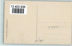 98599 O6083 Brotterode - Pension Bes. August Malsch AK Gute Erhaltung