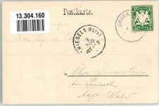 82284 W8082 Grafrath , Amper 1901 Foto AK Adelskorrespondenz