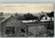 80930 Ercheu 1915 Foto AK Zucker- Fabrik Feldpost WK I 17.Res.-Div.