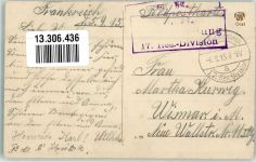 80930 Ercheu 1915 Foto AK Zucker- Fabrik Feldpost WK I 17.Res.-Div.