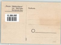 37345 O5601 Werningerode - Gasthaus Neues Schützenhaus
