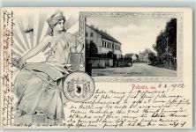 01896 O8514 Pulsnitz 1902 - Kgl. Amtsgericht am Wettinplatz