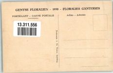 Gand Gent Floralies Gantoises sign. Bruynserade Blumentag 1950 Künstlerkarte