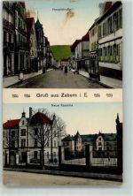 67700 Saverne Zabern 1917 - Hauptstraße Neue Kaserne Feldpost WK I