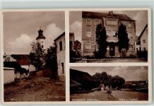 94428 W8383 Eichendorf , Niederbay - Kirche Krankenhaus Markt Friedhof